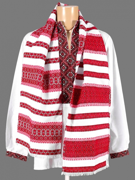 Комплект ( Рубашка, шарф )