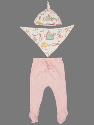 Комплект ( Брюки, шапка, нагрудник )