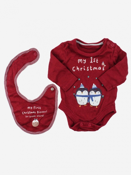 Комплект ( Боди,нагрудник)