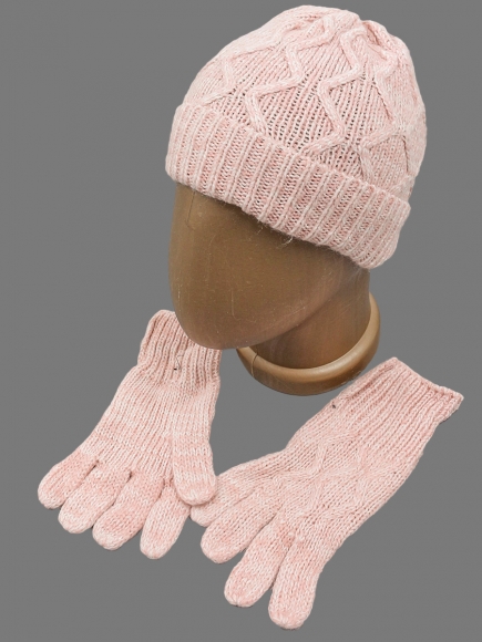 Комплект ( Шапка, перчатки )