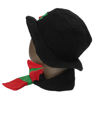 Комплект ( Шляпа, шарф )