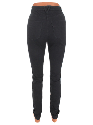 Джинсы утепленные