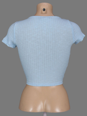 Футболка укороченная