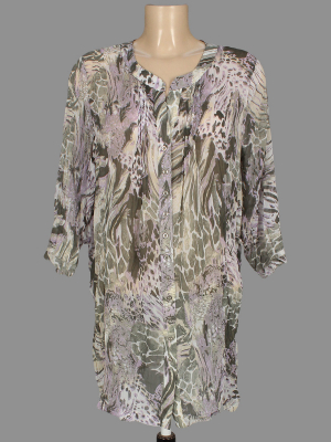 Блуза удлинённая