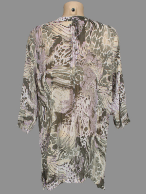 Блуза удлинённая