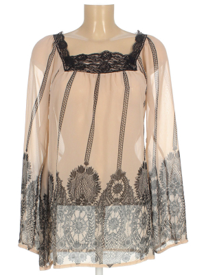 Блуза удлинённая