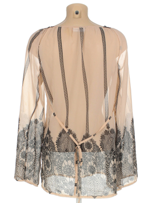 Блуза удлинённая