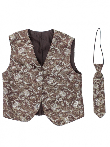 Комплект ( Жилет, галстук )