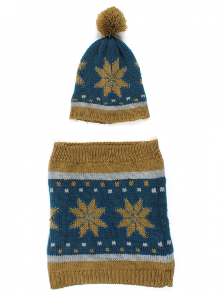 Комплект (шапка, шарф-хомут)