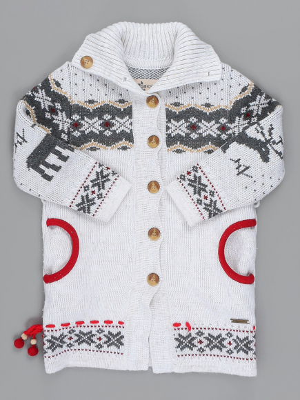 Кофта удлинённая