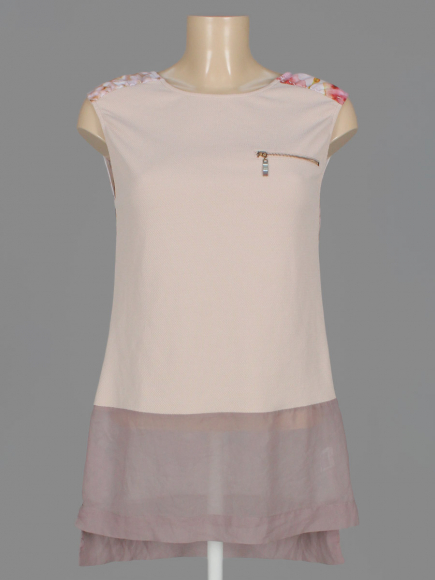 Блуза удлинённая