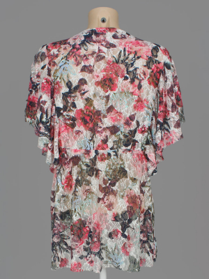 Блуза удлинённая