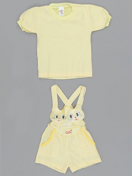 Комплект (футболка, комбинезон)