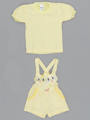 Комплект (футболка, комбинезон)