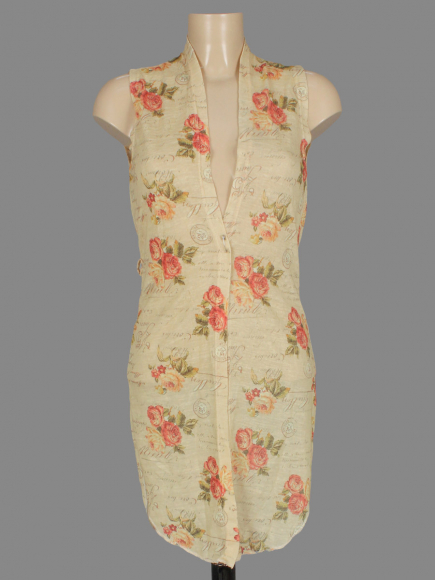 Жилет удлиненный