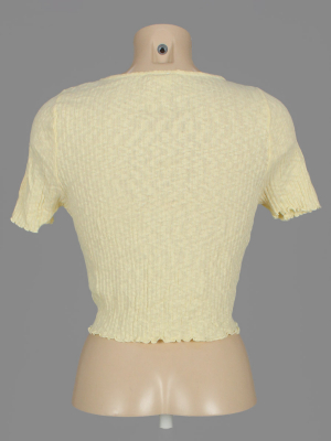 Футболка укороченная