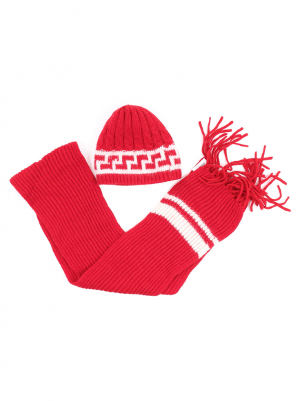 Комплект ( Шапка, шарф )