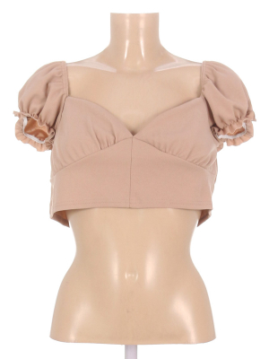 Блуза укороченная