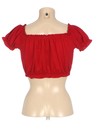 Футболка укороченная