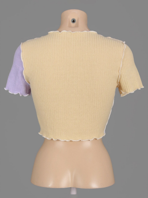 Футболка укороченная