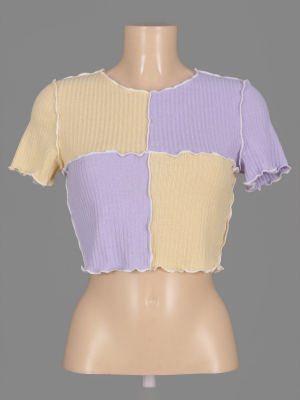 Футболка укороченная