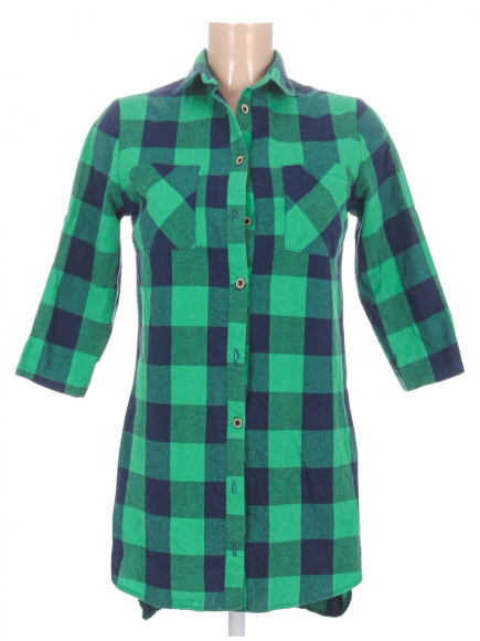 Рубашка удлиненная