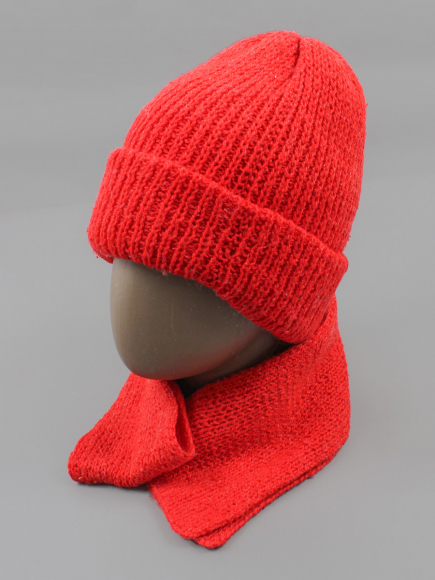 Комплект ( Шапка, шарф )