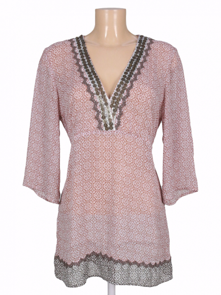 Блуза удлинённая