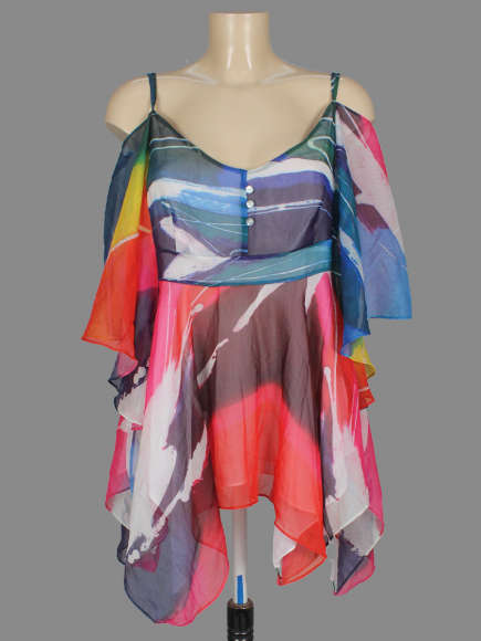 Блуза удлинённая