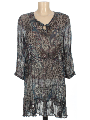 Блуза удлинённая