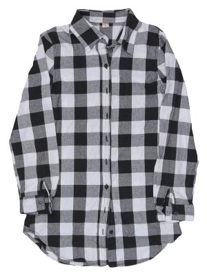 Рубашка удлиненная