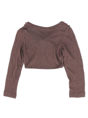 Кофта укороченная