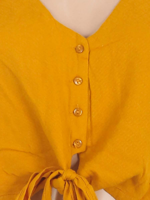 Блуза укороченная