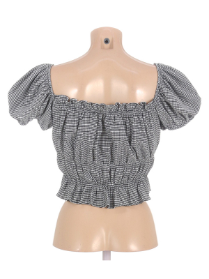 Блуза укороченная