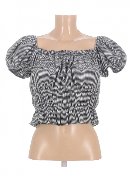 Блуза укороченная