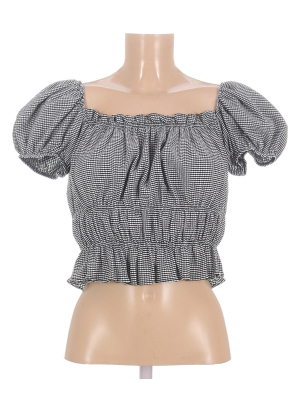 Блуза укороченная