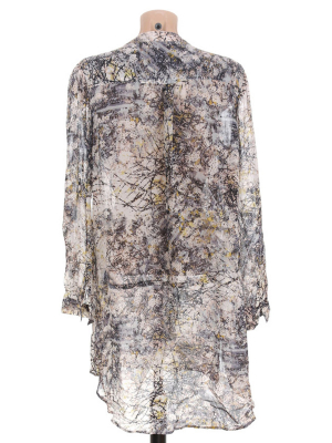 Блуза удлинённая