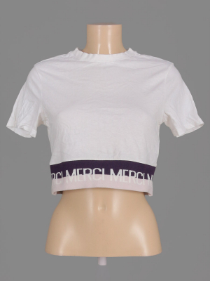 Футболка укороченная