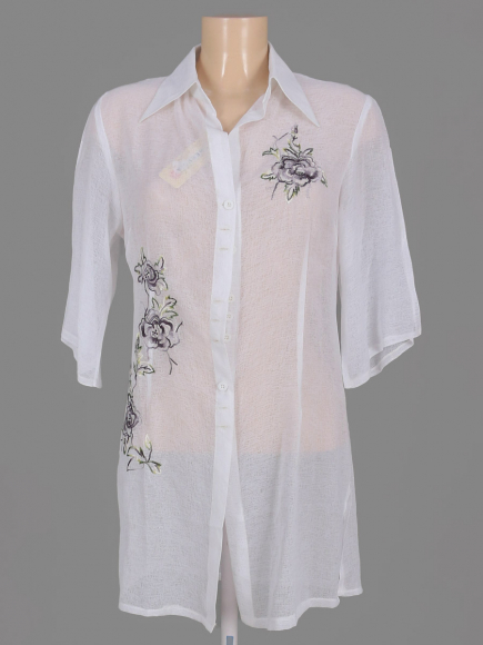 Рубашка удлиненная