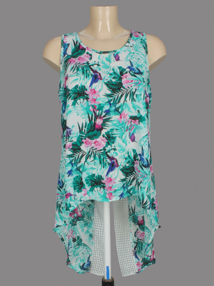 Майка удлиненная