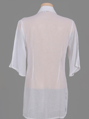 Рубашка удлиненная