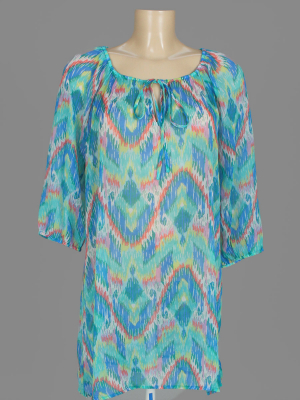 Блуза удлинённая