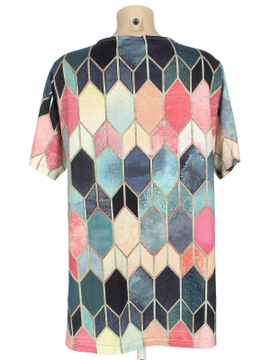 Блуза удлинённая