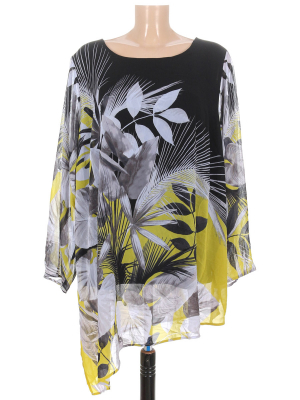 Блуза удлинённая