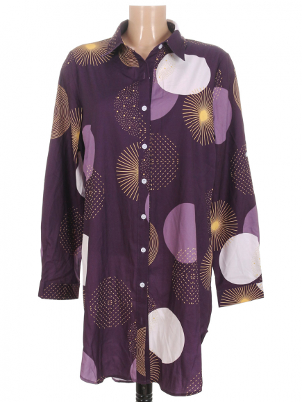 Рубашка удлиненная