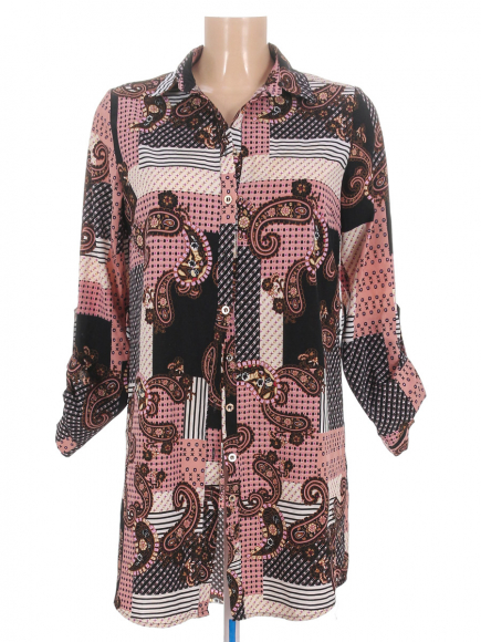 Рубашка удлиненная