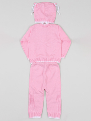 Комплект (брюки, кофта, шапочка)