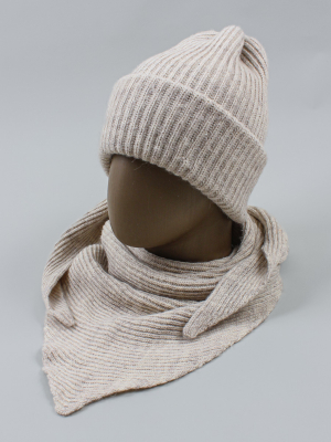 Комплект (Шапка, шарф)