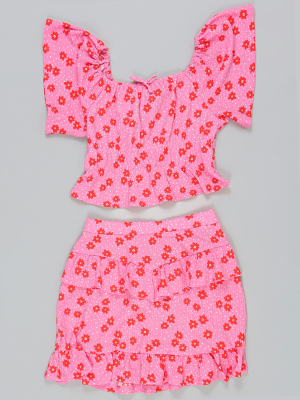 Комплект (юбка, блуза)