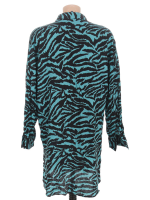 Рубашка удлиненная